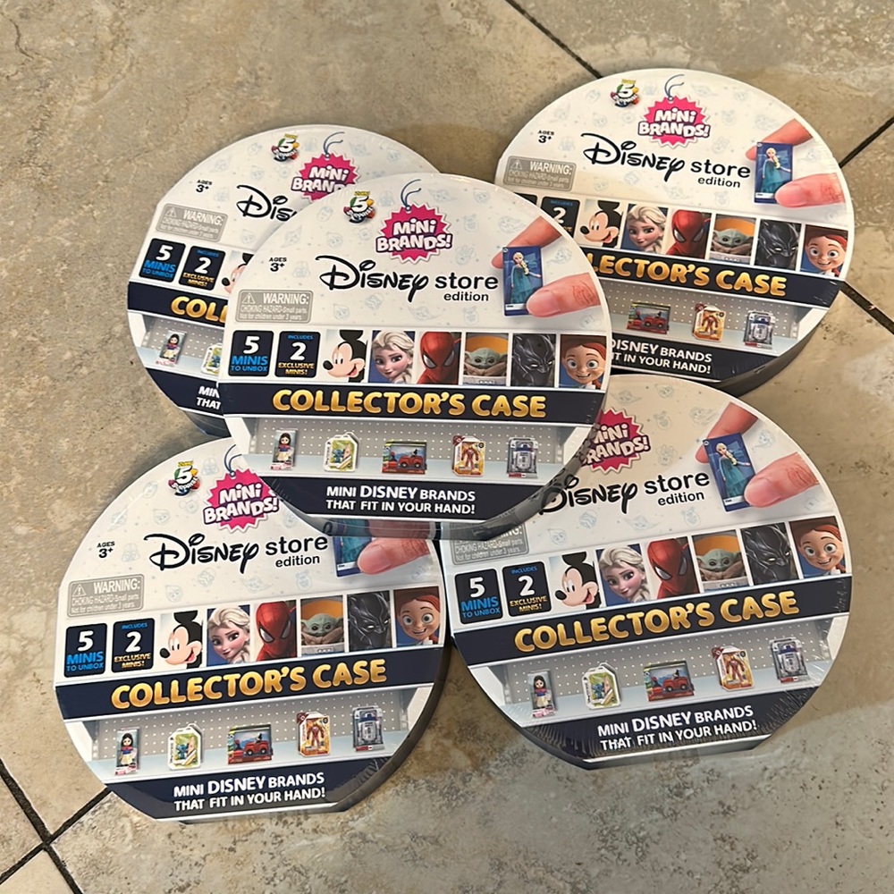 Mini brands Disney store bundle